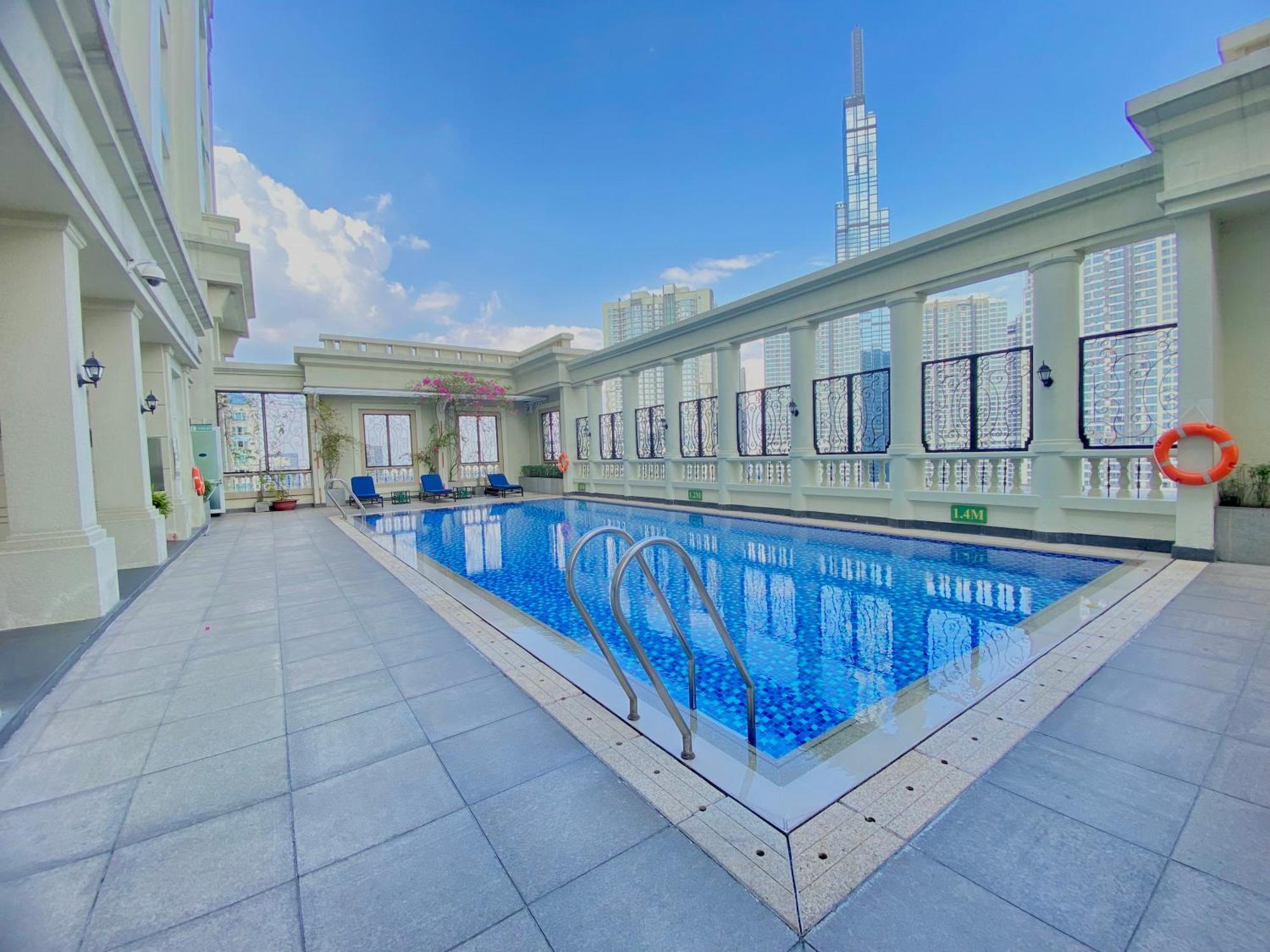 M Luxury Apartment Ho-Chi-Minh-Stadt Exterior foto