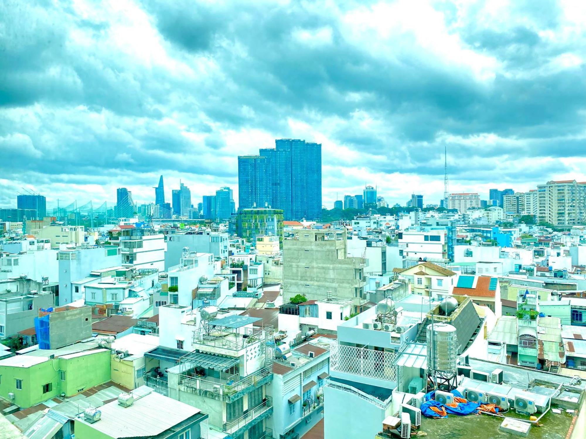 M Luxury Apartment Ho-Chi-Minh-Stadt Exterior foto